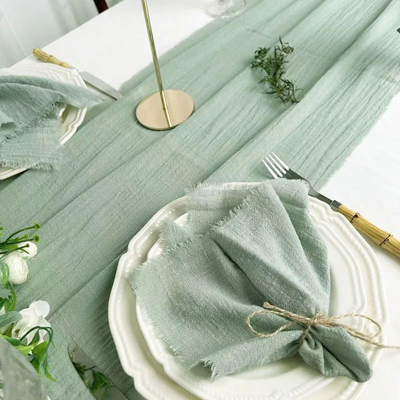 Serviette Table Verte - Maison Cocon