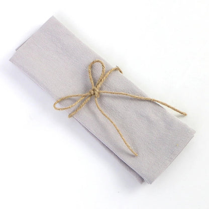 Lot 12 Serviettes de table en coton couleur foncée 30x45
