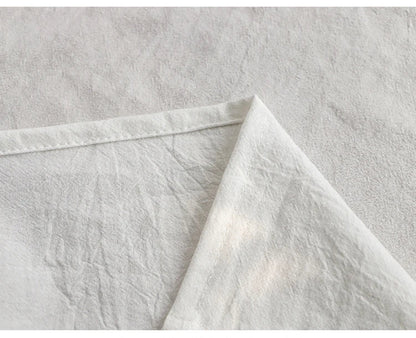 Lot 12 Serviettes de table en coton couleur foncée 30x45