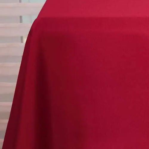 Nappe anti-tâche en polyester rouge