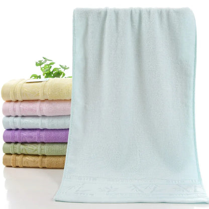 serviettes de toilettes ou bain en fibre de bambou