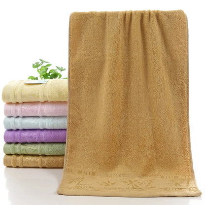 serviettes de toilettes ou bain en fibre de bambou